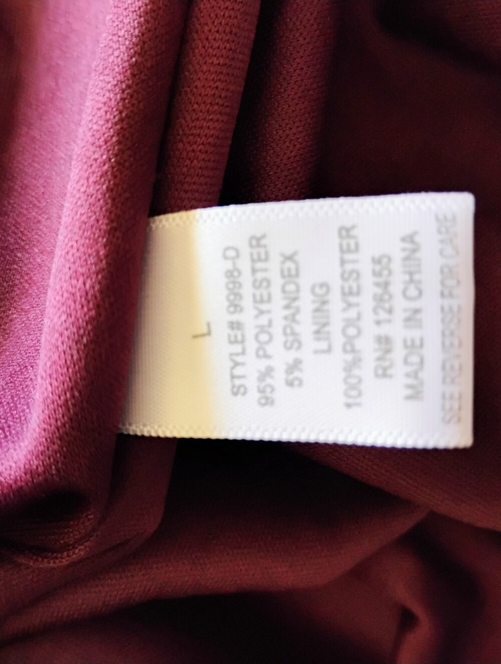 Kendall & Kylie Velvet Mini Dress in Plum - Picture 4 of 4